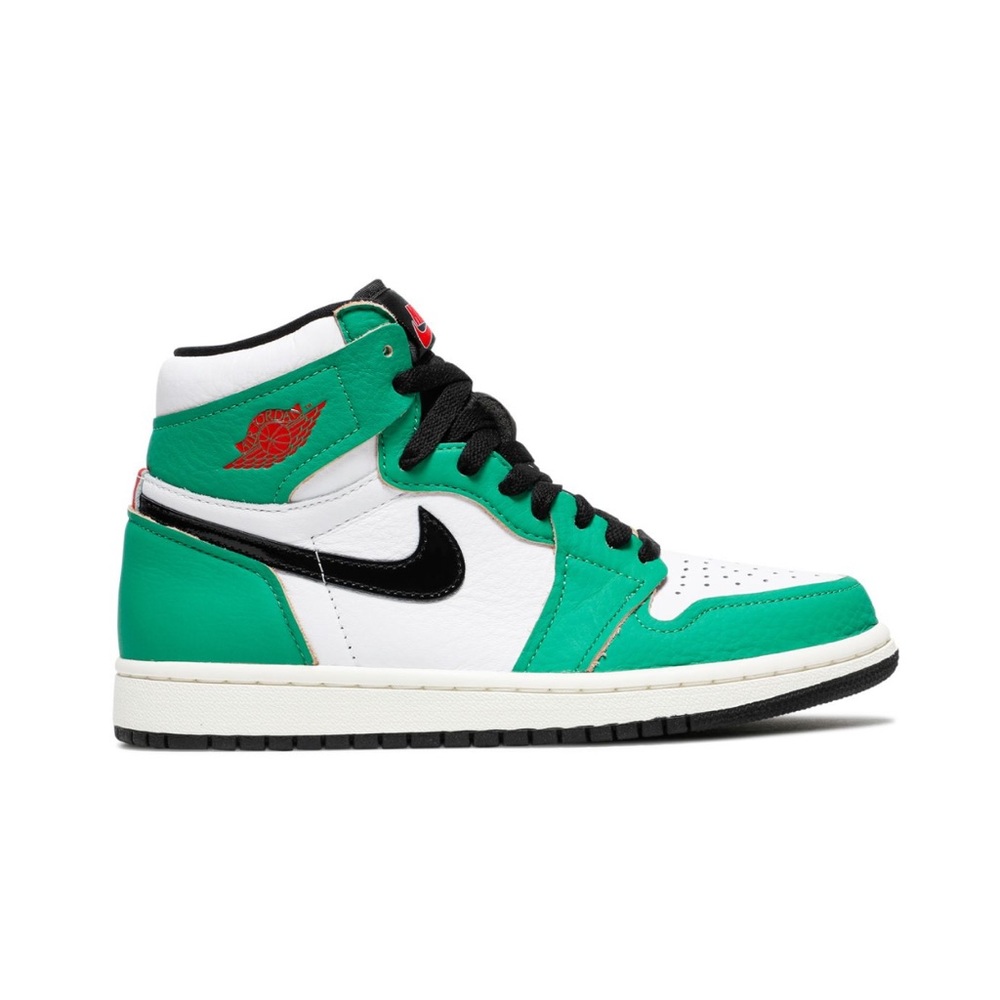WMNS JORDAN 1 RETRO HIGH OG LUCKY GREEN - SIZE 9